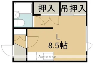 フェローハウスⅡ【2階】の間取り